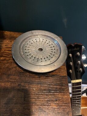 RARE Antique 1800s Meriden B Company Quadruple Plated Silver Butter Dish Decor